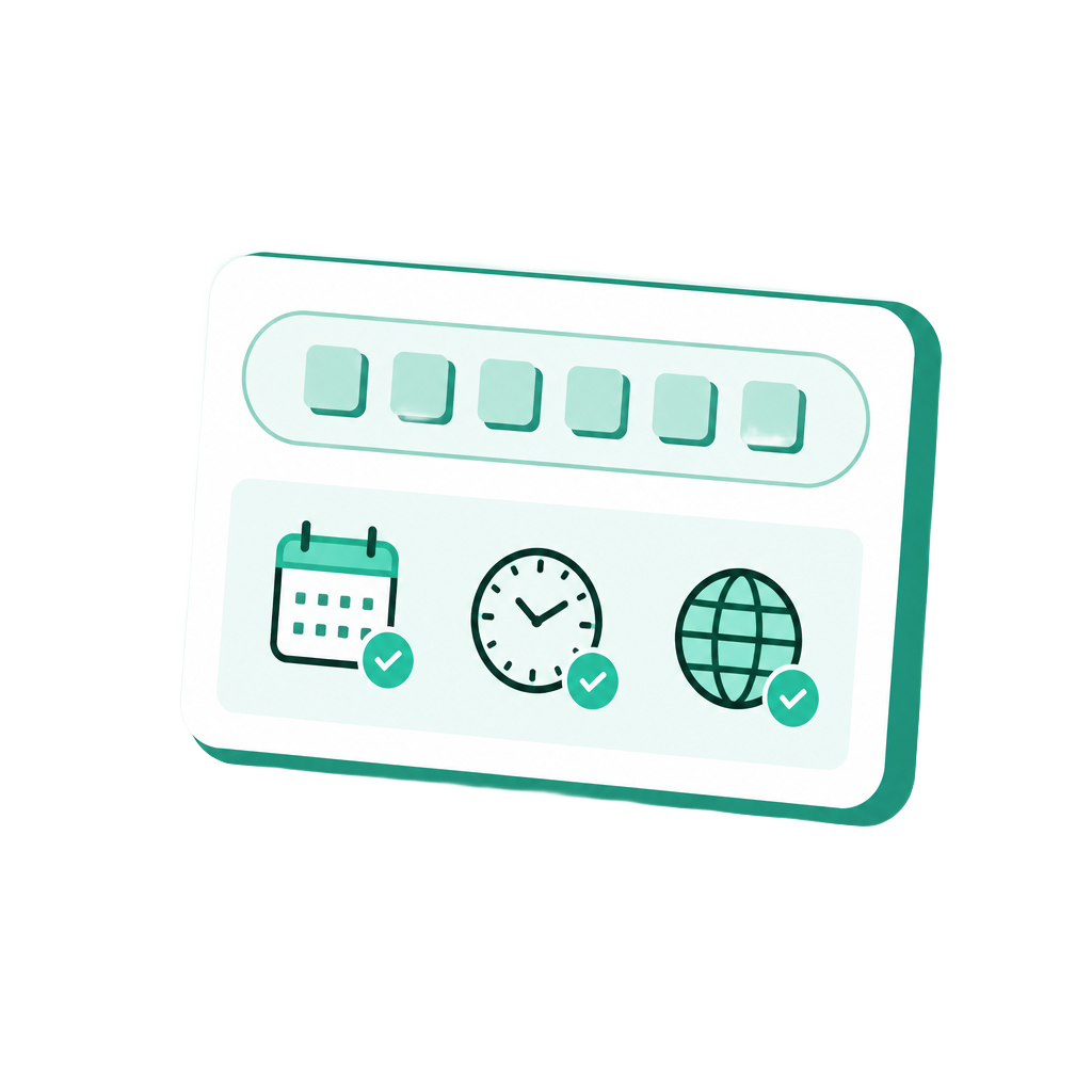 A Unix timestamp turning into a calendar date and clock time