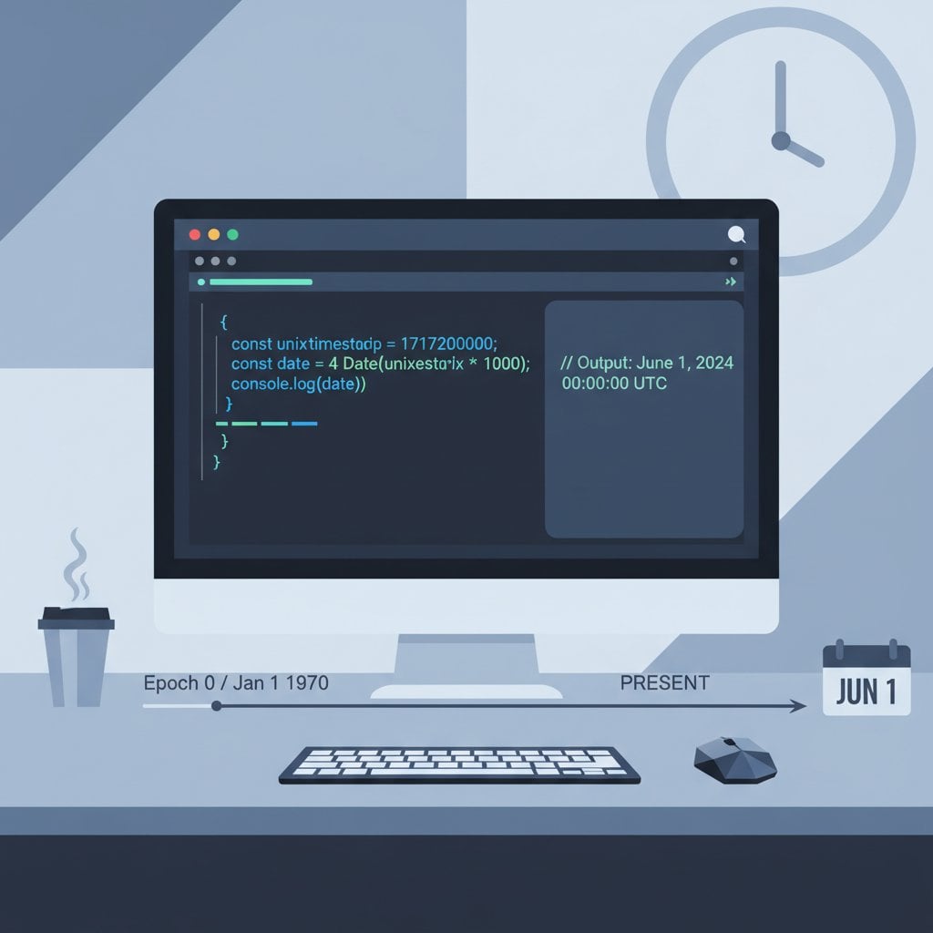 Developer guide to convert unix timestamp to date showing epoch datetime conversion with code examples