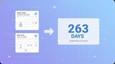 Tool for calculating the difference between two dates without format confusion