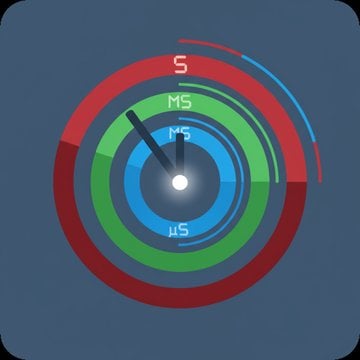 A modern digital illustration showing three parallel timelines or layers representing different Unix timestamp scales, with abstract clock elements and flowing data visualization in bright,