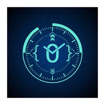 Modern illustration of digital clock displays and code symbols floating in a bright, layered workspace representing Unix timestamp development concepts.